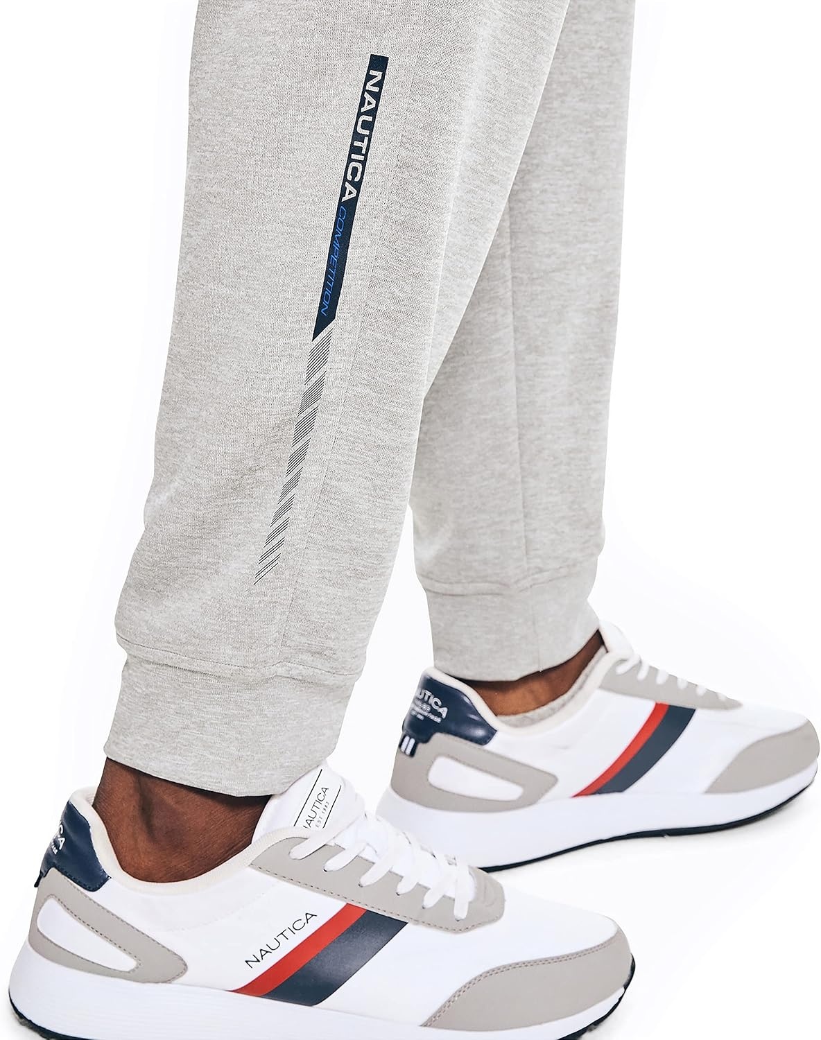 image:imageNautica Mens Nautica Competition Sustainably Crafted Performance Jogger PantsGrey Heather