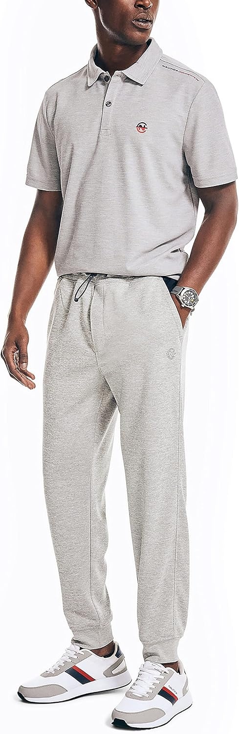 image:imageNautica Mens Nautica Competition Sustainably Crafted Performance Jogger PantsGrey Heather