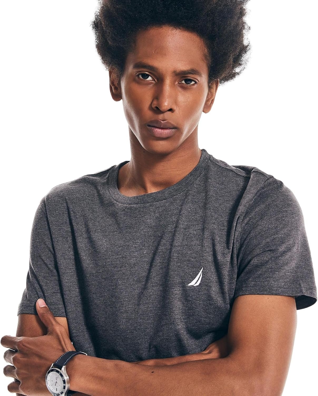 image:imageNautica Mens Nautica JClass TShirtBlack Heather