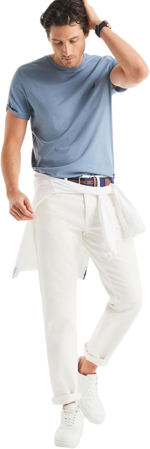 image:imageNautica Mens Nautica JClass TShirtNt Deep Anchor Heather