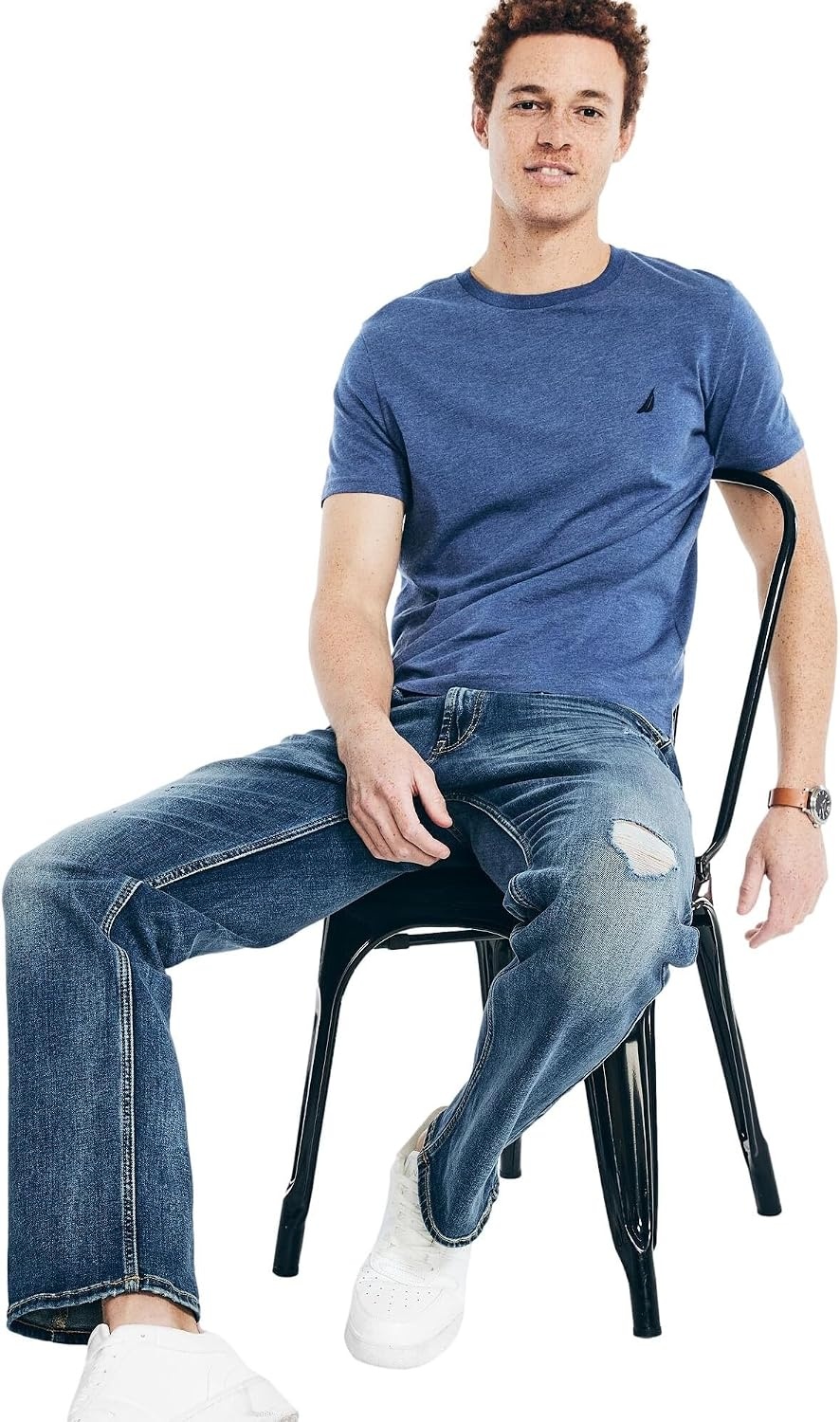 image:imageNautica Mens Nautica JClass TShirtStellar Blue Heather