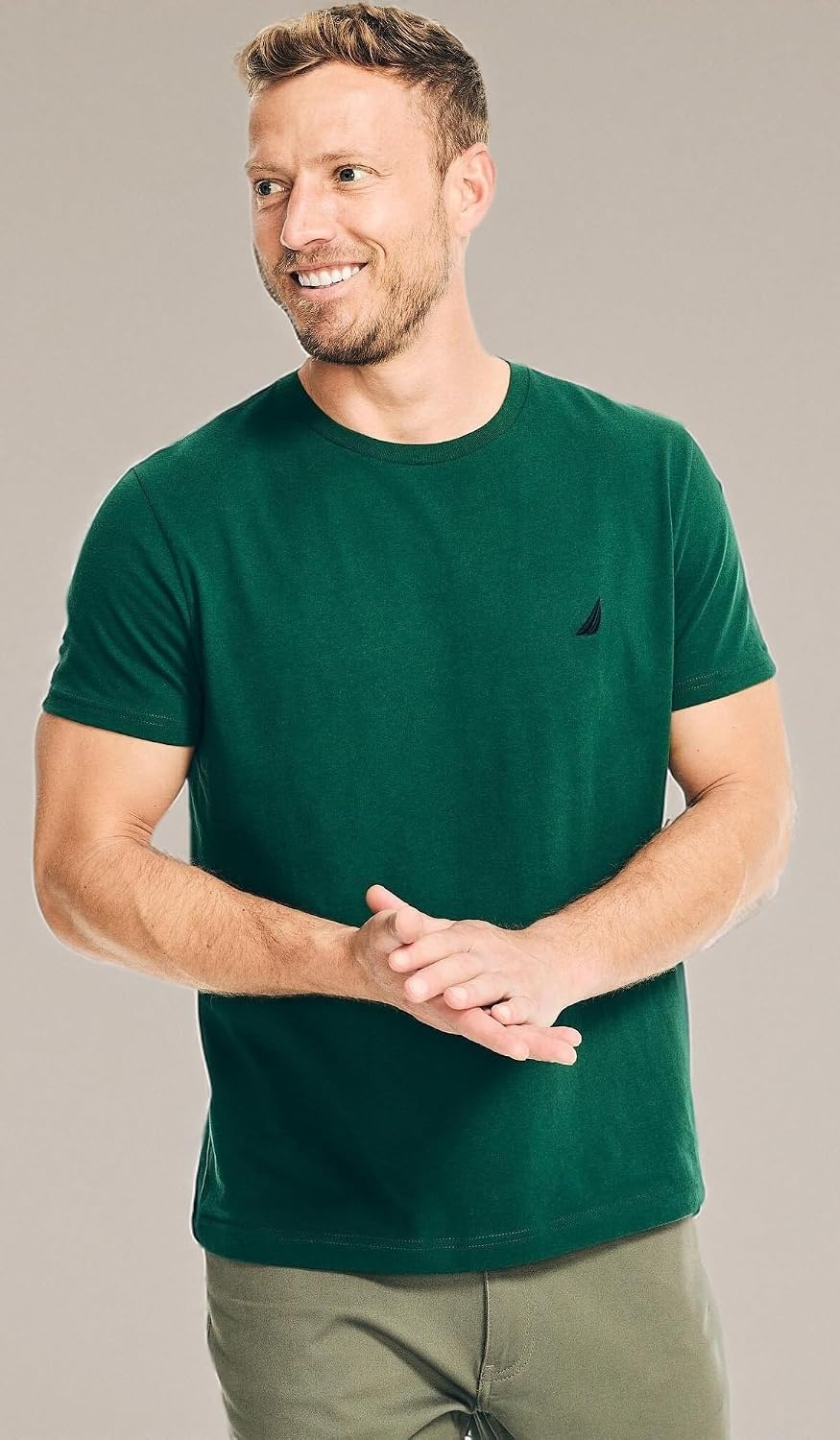 image:imageNautica Mens Nautica JClass TShirtTidal Green