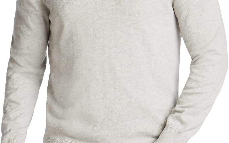 image:imageNautica Mens Nautica Mens Quarterzip SweaterMedium Grey Heather