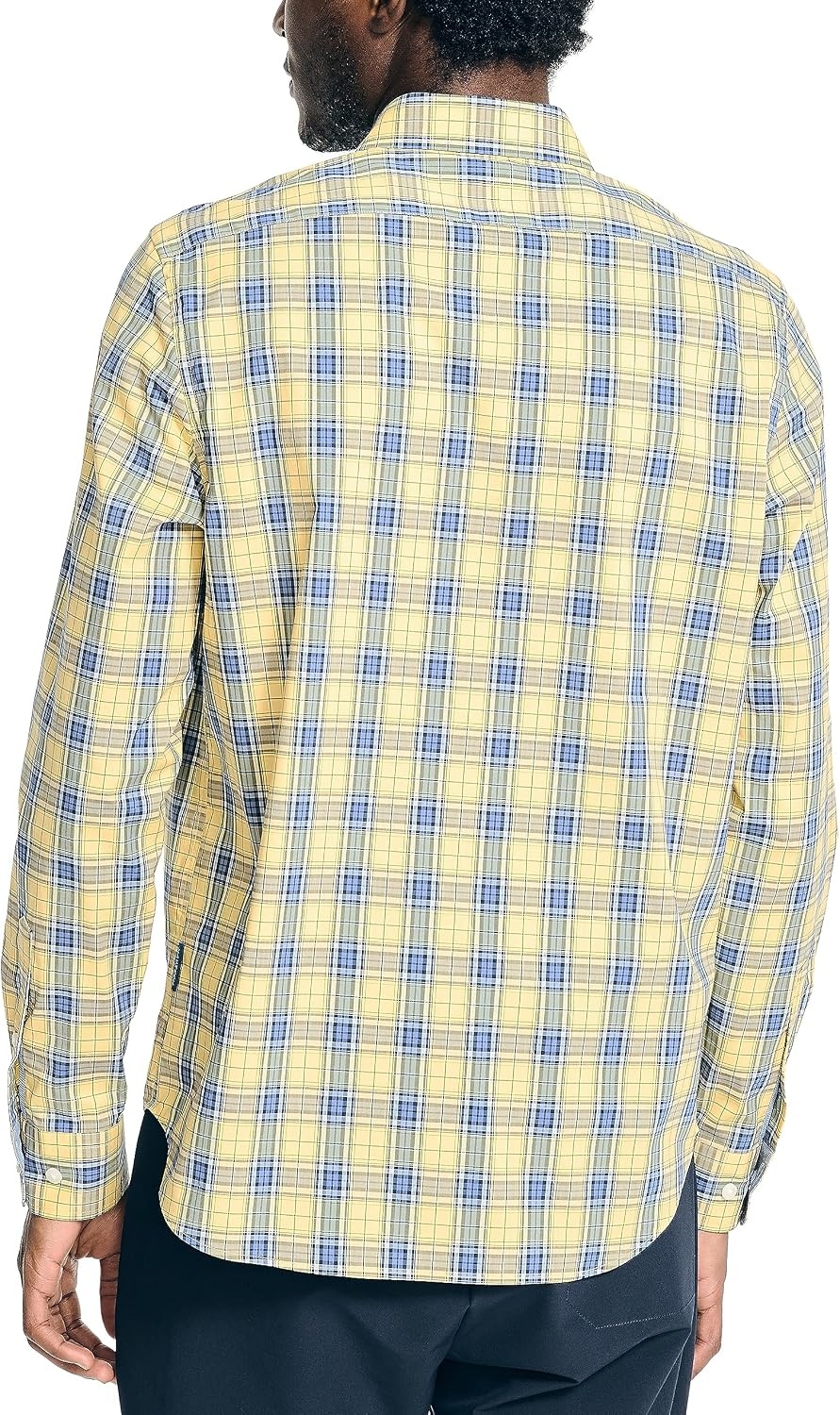 image:imageNautica Mens Nautica Navtech Plaid ShirtLight Mimosa
