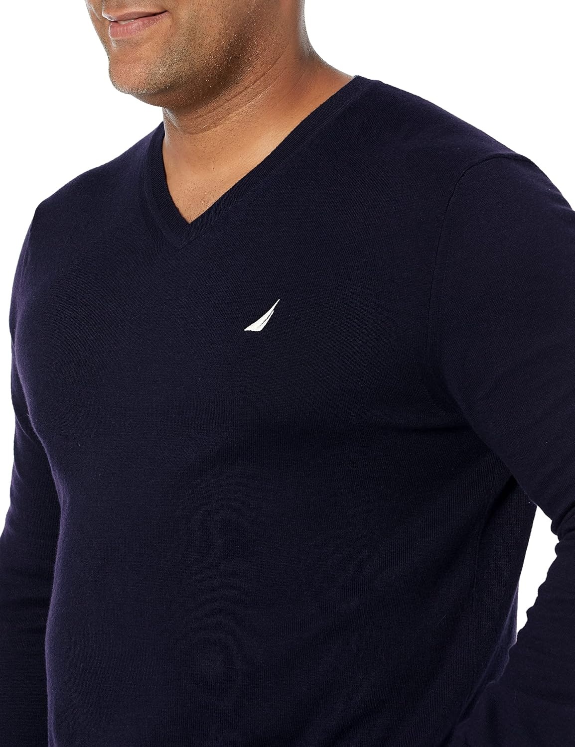 image:imageNautica Mens Nautica Navtech VNeck SweaterNavy