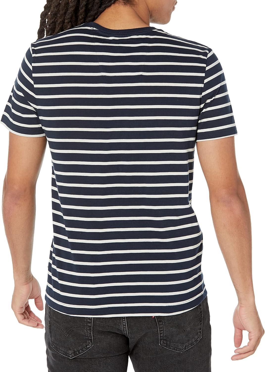 image:imageNautica Mens Nautica Striped Crewneck TShirtNavy Stripes