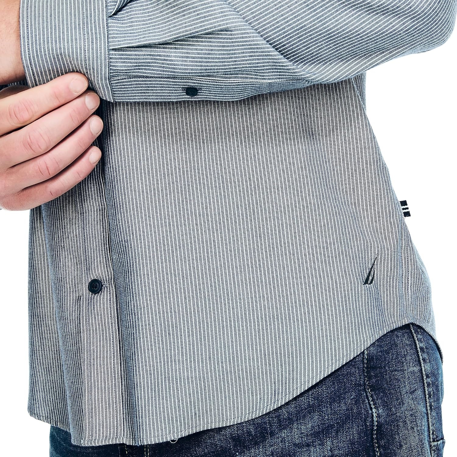 image:imageNautica Mens Nautica Striped ShirtMaritme Navy