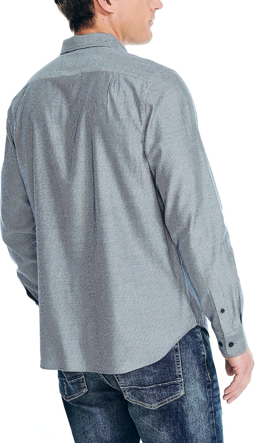image:imageNautica Mens Nautica Striped ShirtMaritme Navy