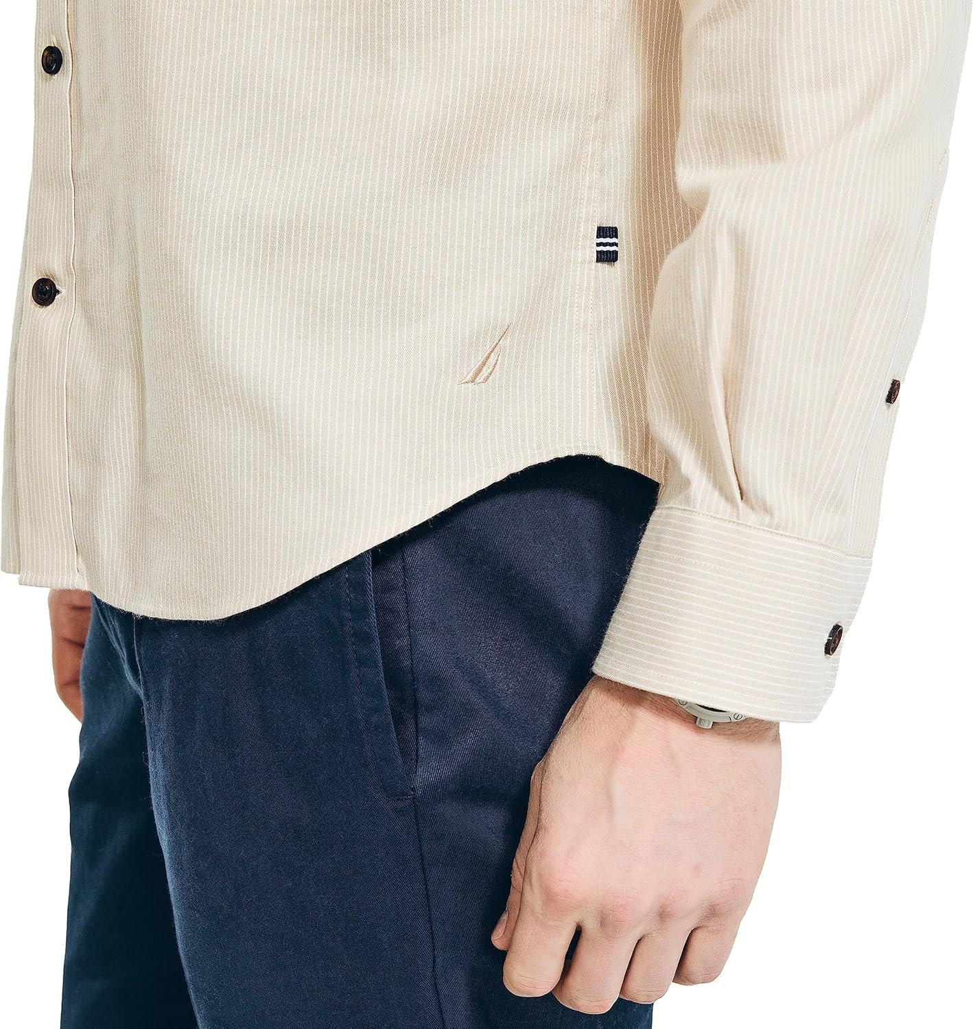 image:imageNautica Mens Nautica Striped ShirtSandy Bar