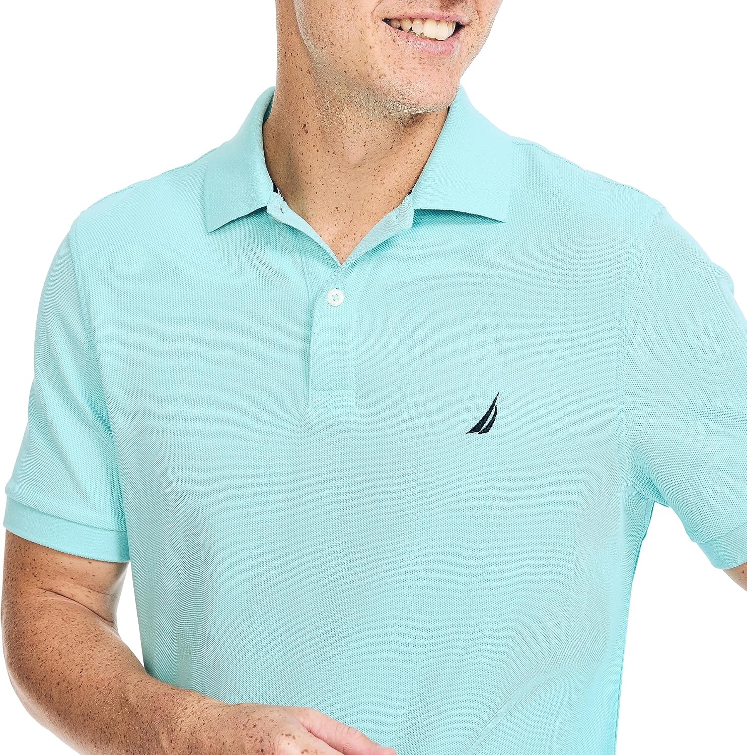 image:imageNautica Mens Nautica Sustainably Crafted Deck PoloAngel Blue