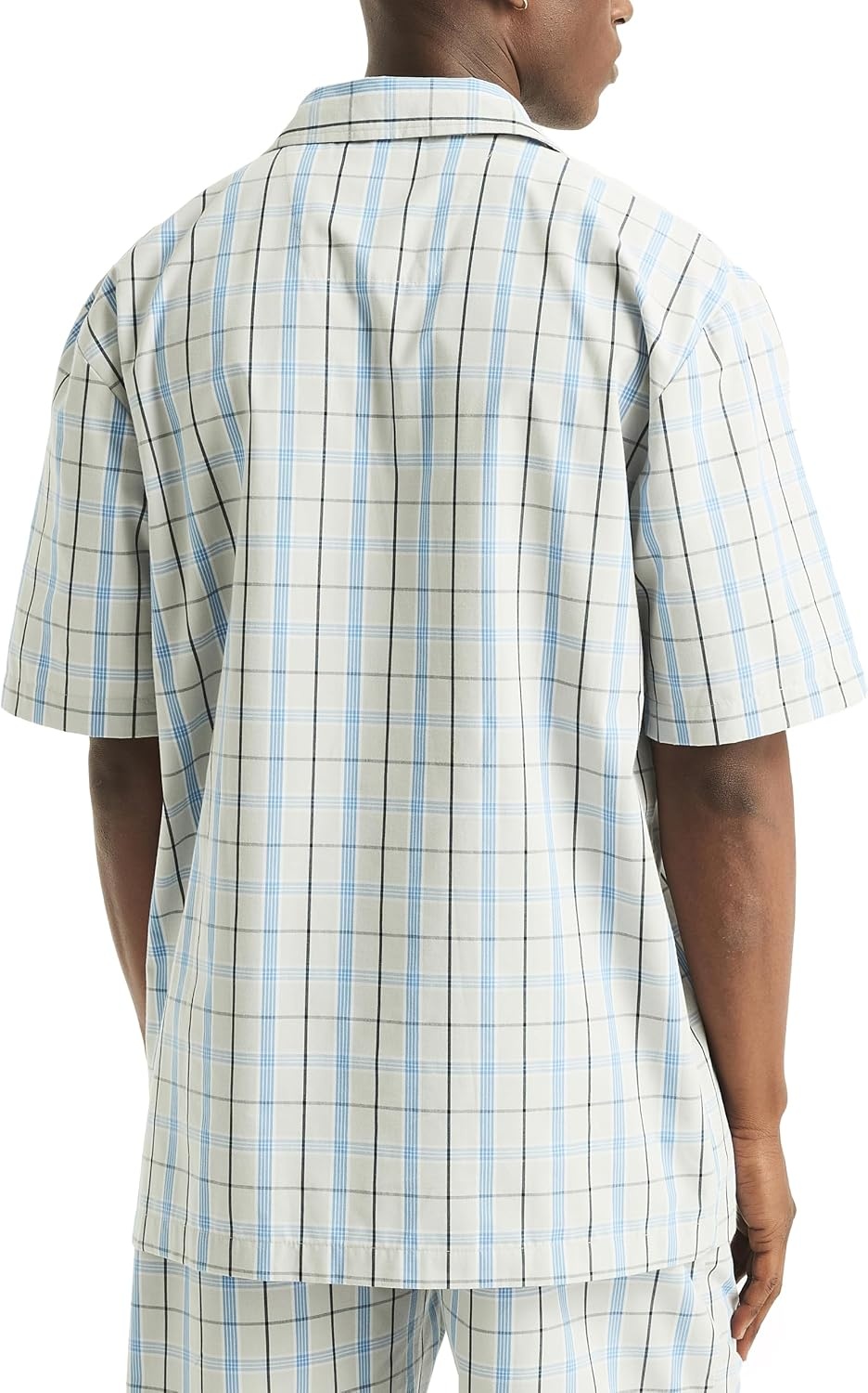 image:imageNautica Mens Nautica Sustainably Crafted Plaid Camp Sleep ShirtHigh Rise