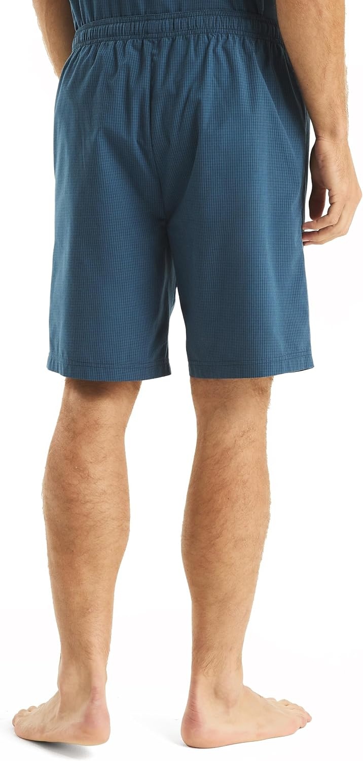 image:imageNautica Mens Nautica Sustainably Crafted Poplin Sleep ShortEnsign Blue