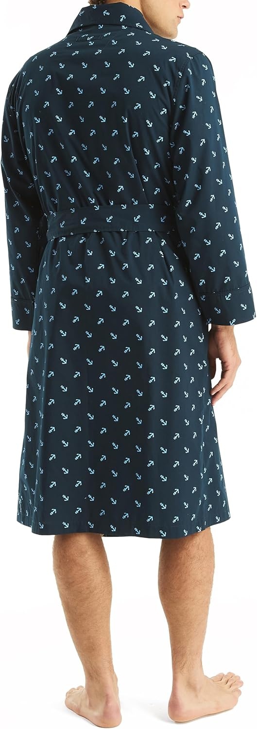 image:imageNautica Mens Nautica Sustainably Crafted Printed RobeMaritime Navy