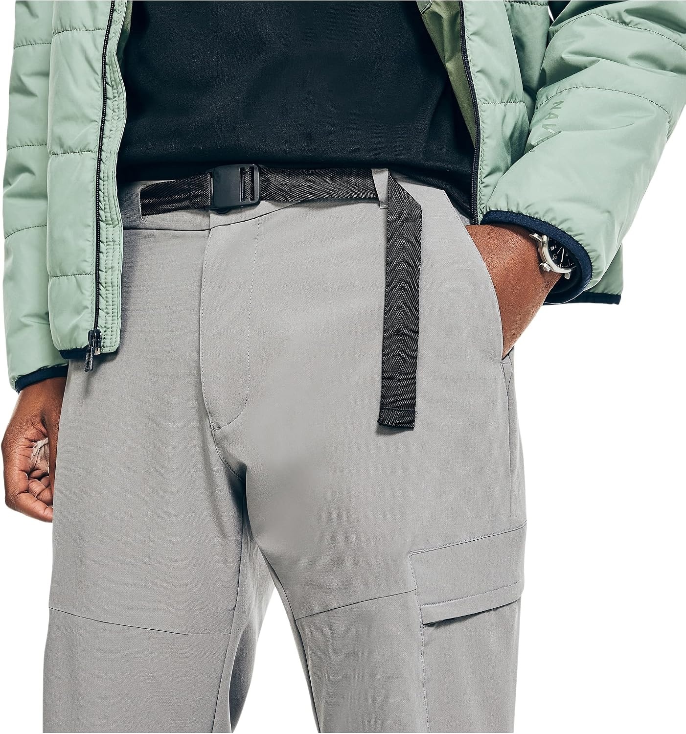 image:imageNautica Mens Navtech Utility PantPewter Grey