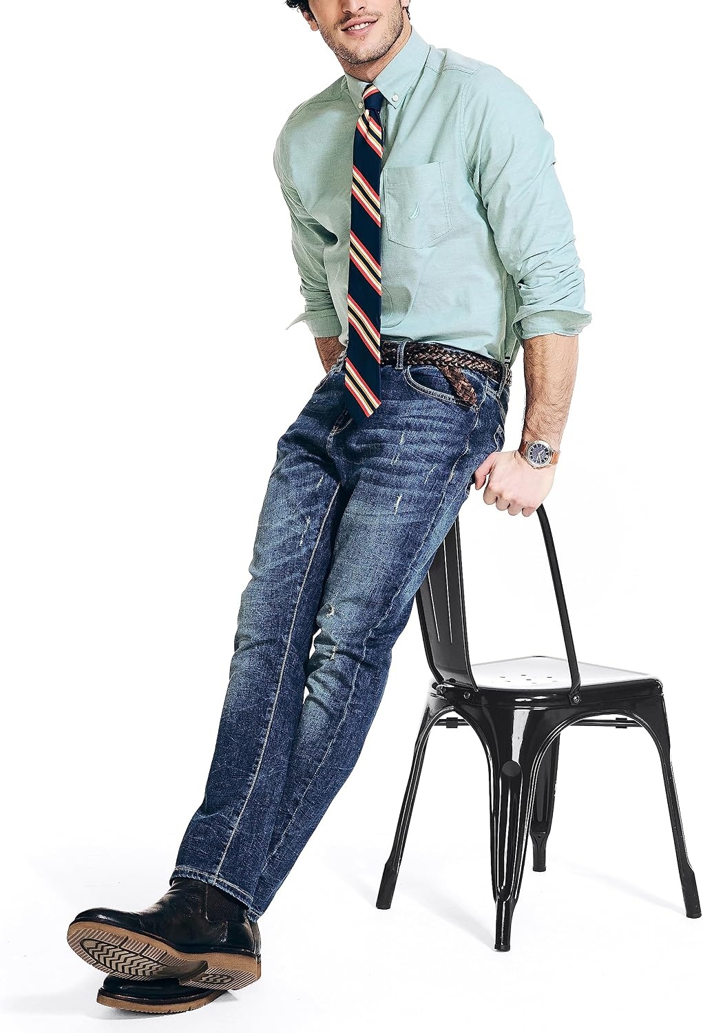 image:imageNautica Mens Oxford ShirtCoastal Pine