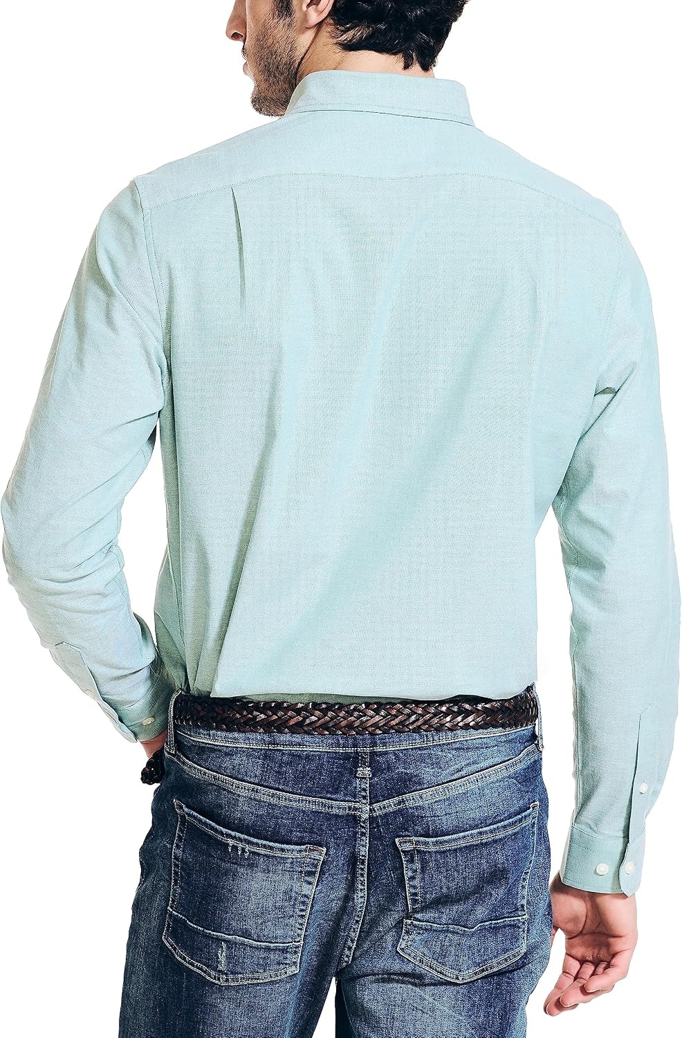 image:imageNautica Mens Oxford ShirtCoastal Pine