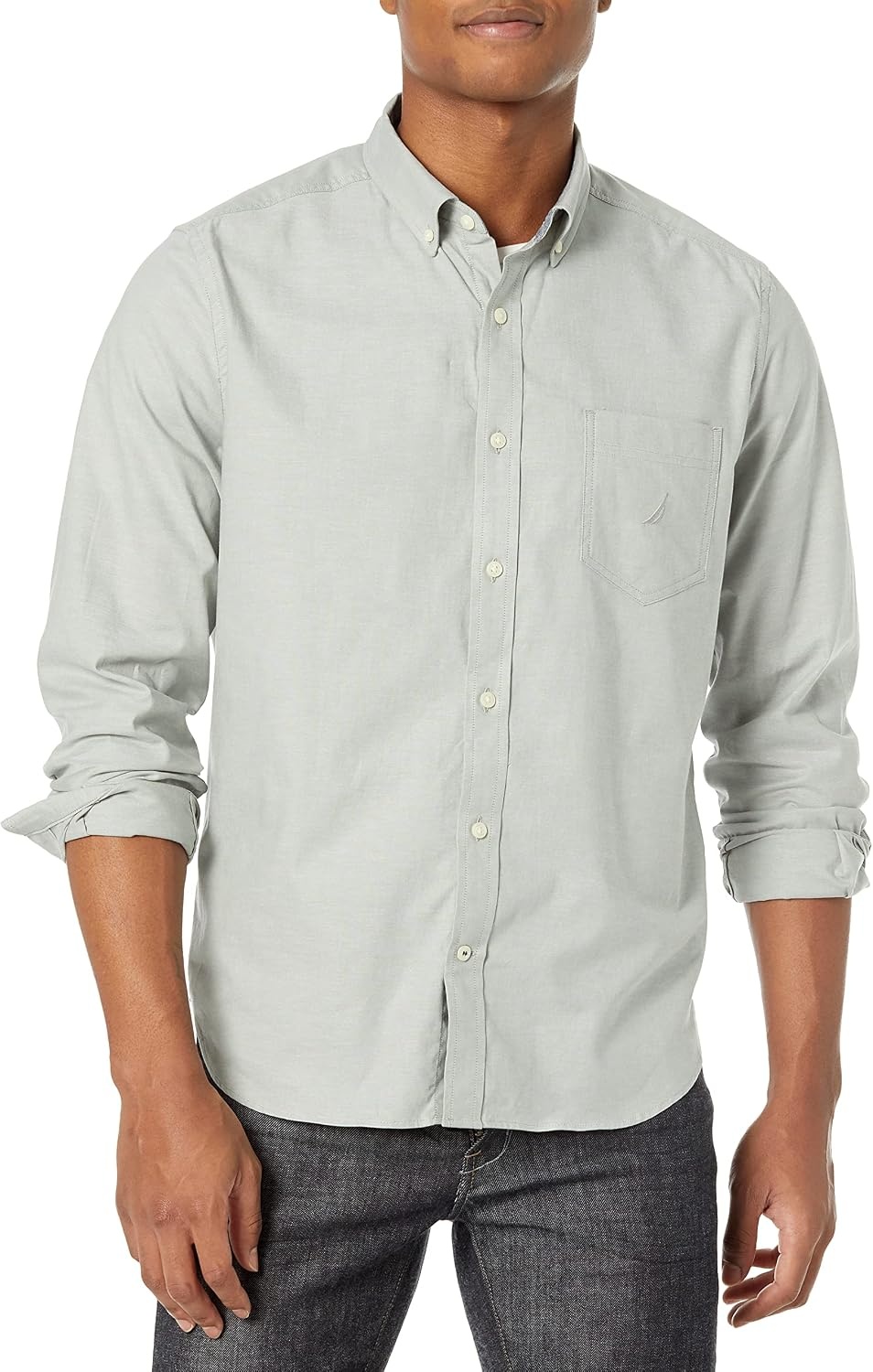 image:imageNautica Mens Oxford ShirtSea Spray