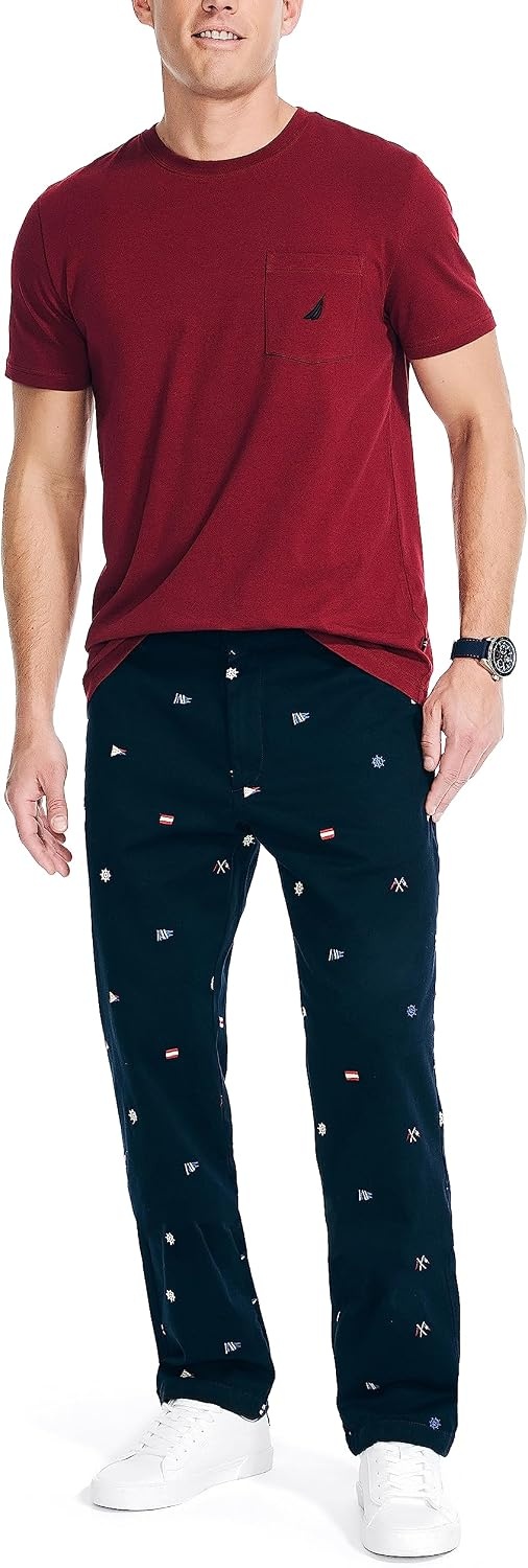 image:imageNautica Mens Printed PantNavy Seas