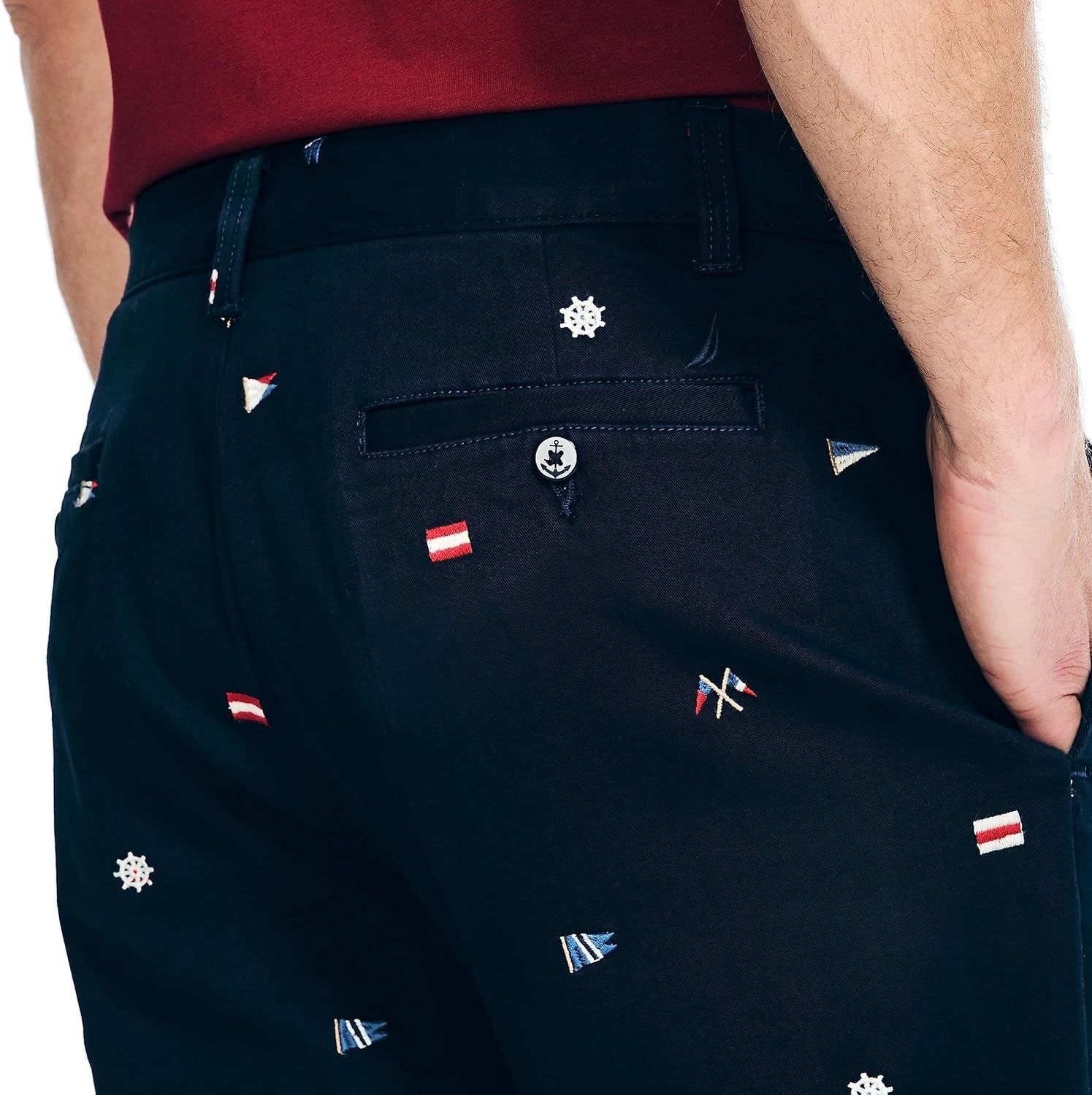 image:imageNautica Mens Printed PantNavy Seas