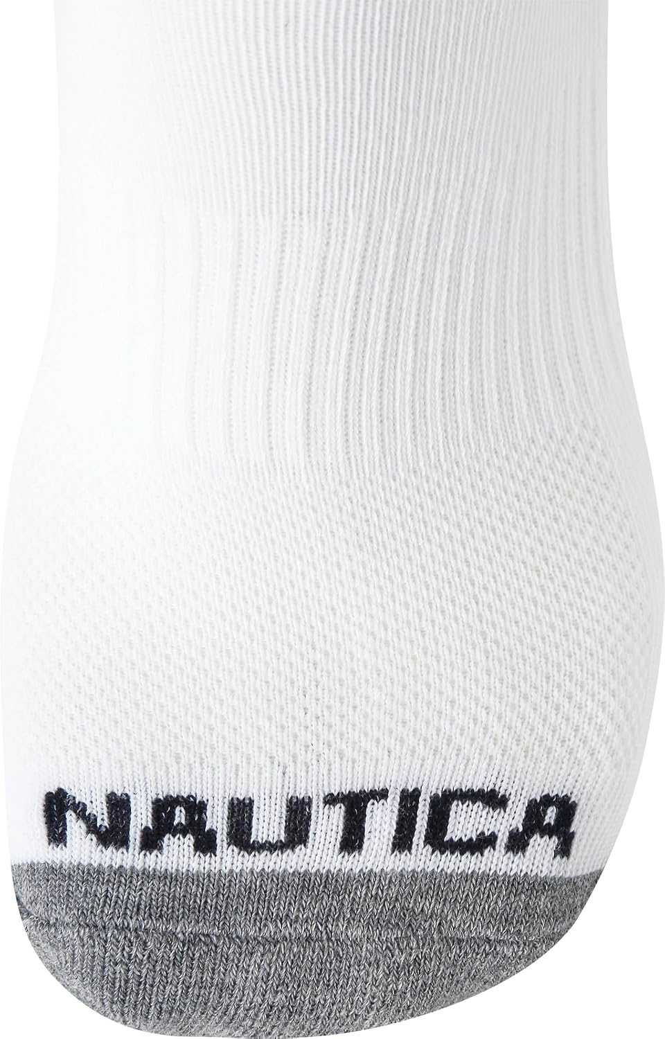 image:imageNautica Mens Quarter Socks 8 Pack Comfort Stretch Cushioned MoistureWicking Athletic Ankle Socks for Men Sizes 6125All White