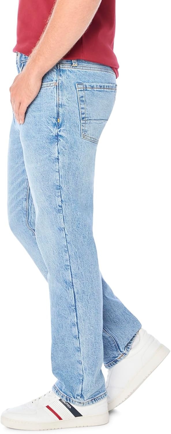 image:imageNautica Mens Relaxed Fit Denim JeansAlborian Sea Wash