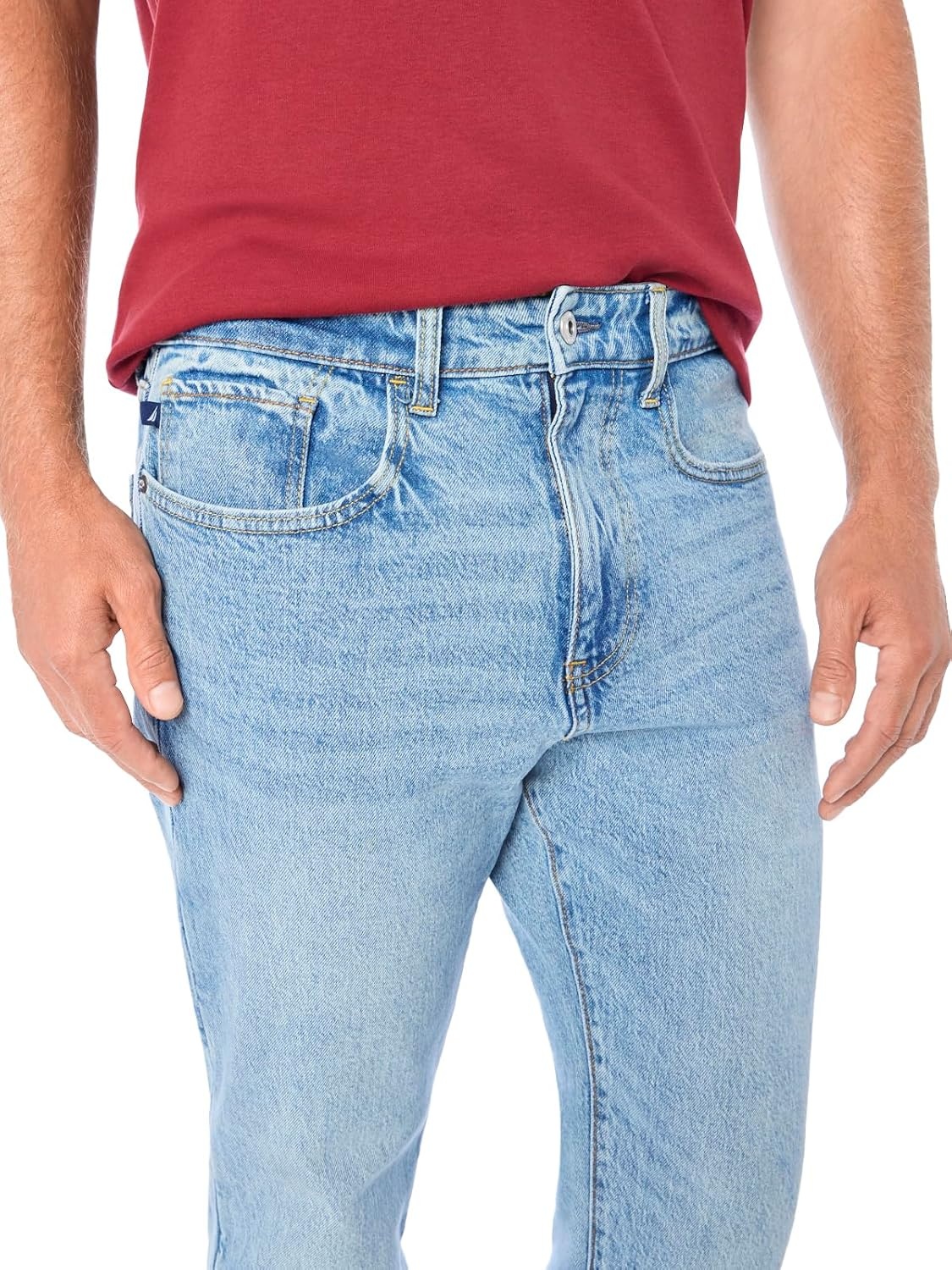 image:imageNautica Mens Relaxed Fit Denim JeansAlborian Sea Wash