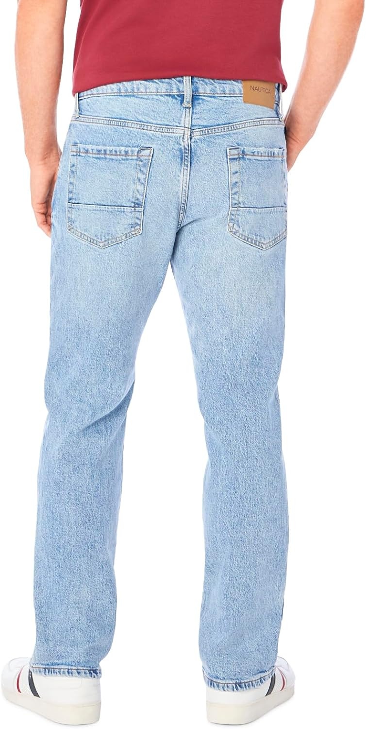 image:imageNautica Mens Relaxed Fit Denim JeansAlborian Sea Wash