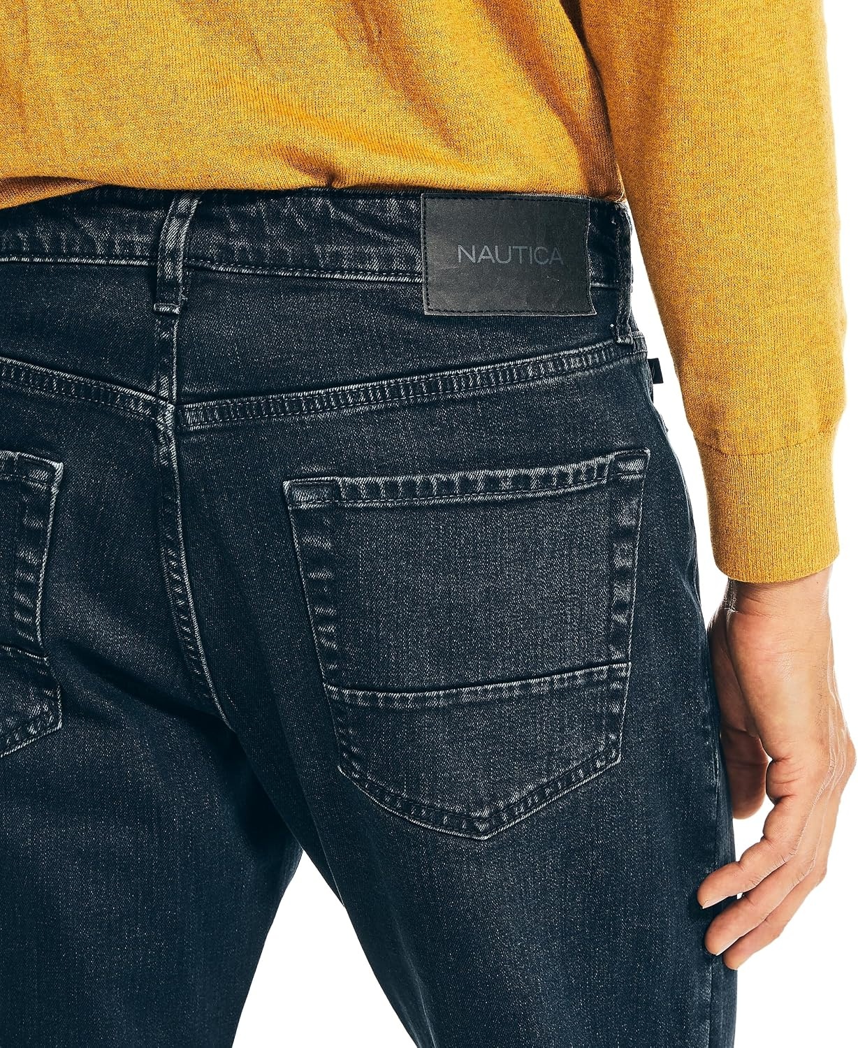 image:imageNautica Mens Relaxed Fit Denim JeansBlack Lagoon Wash