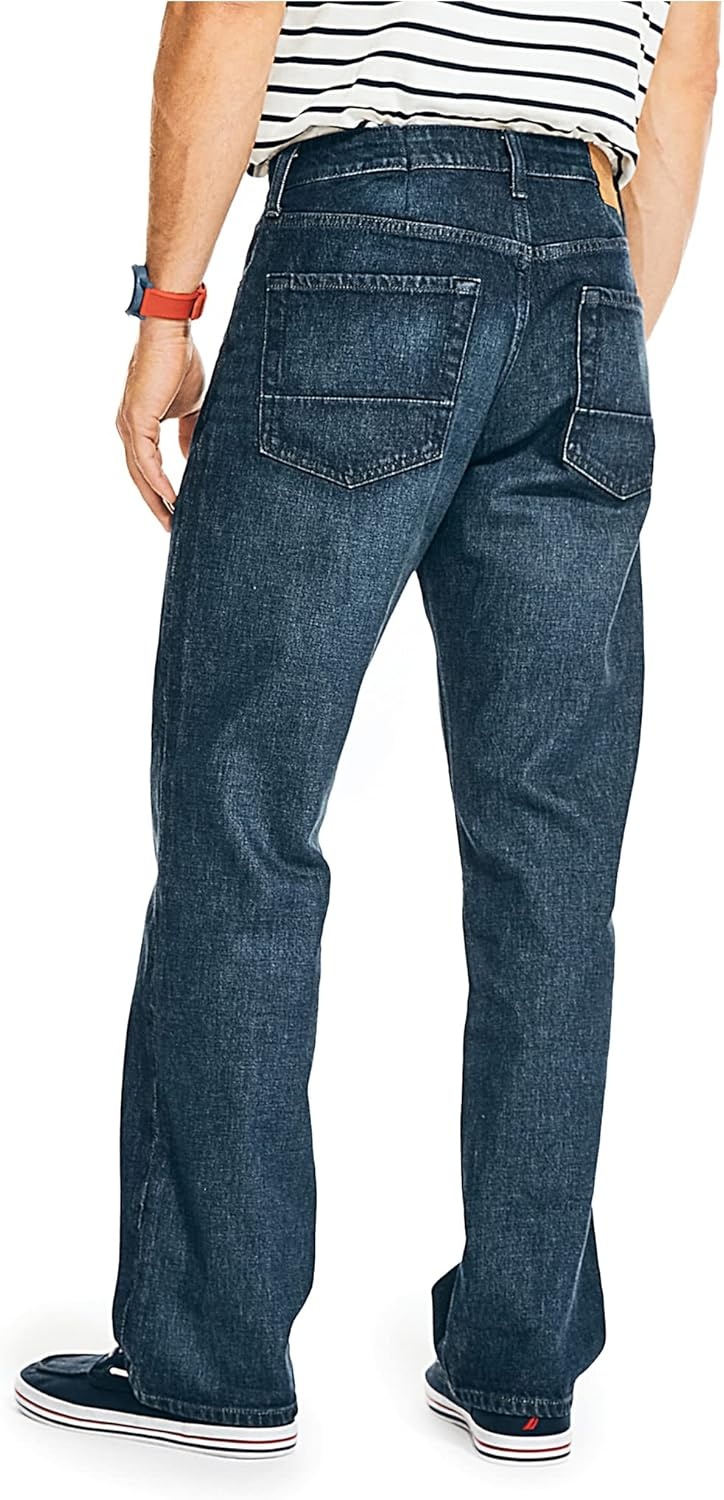 image:imageNautica Mens Relaxed Fit Denim JeansNorth Sea Canal Wash