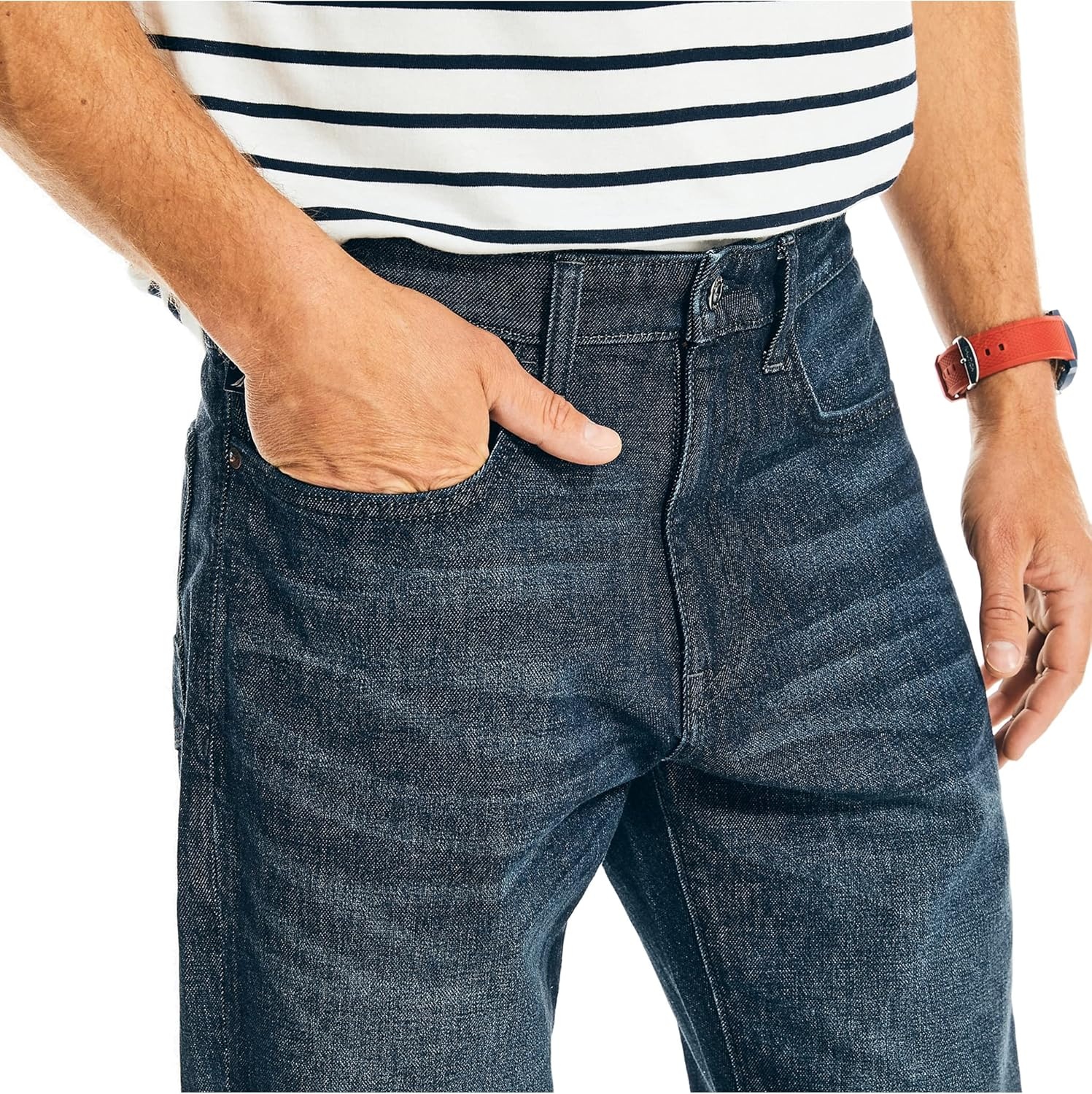 image:imageNautica Mens Relaxed Fit Denim JeansNorth Sea Canal Wash