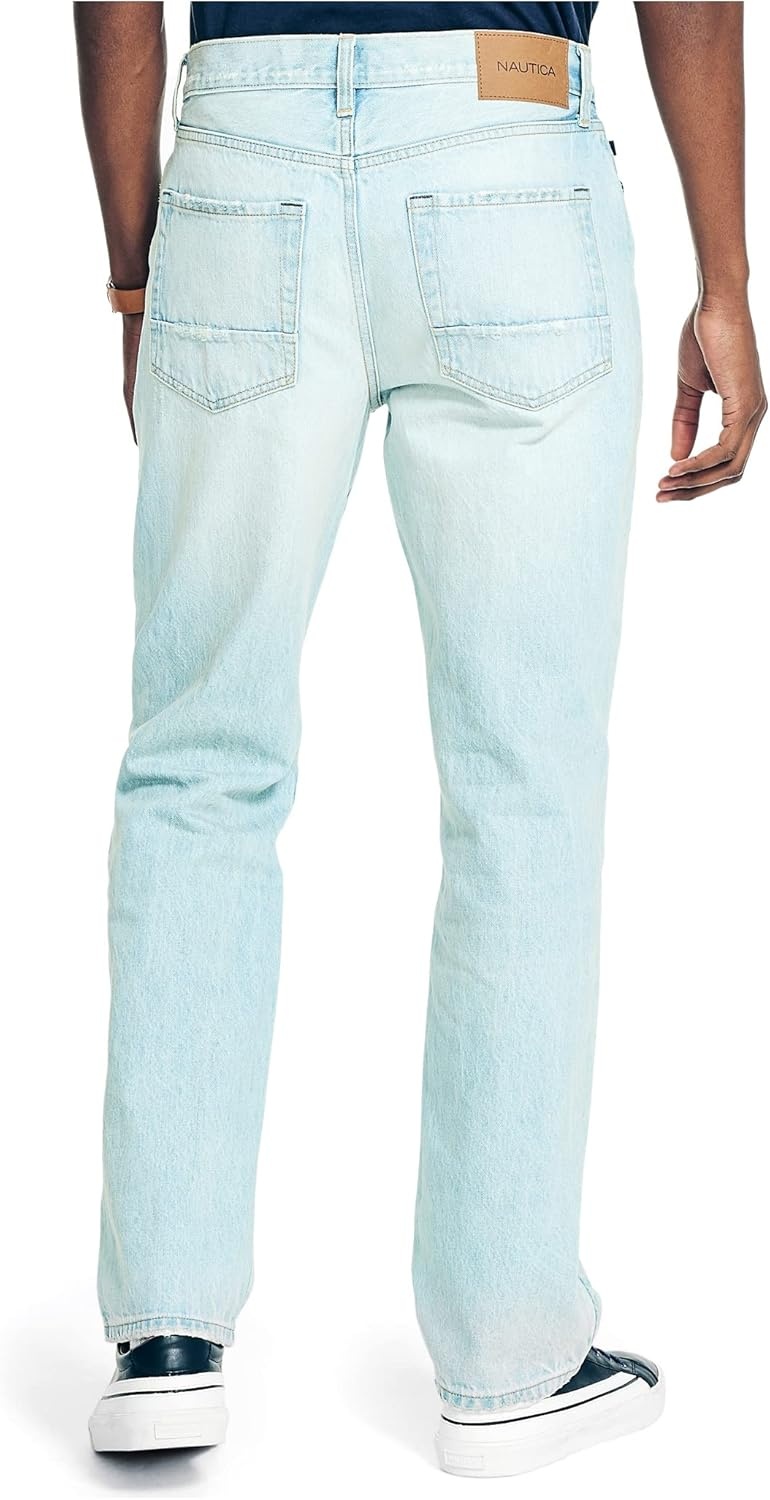image:imageNautica Mens Relaxed Fit Denim JeansOcean Shallows Wash