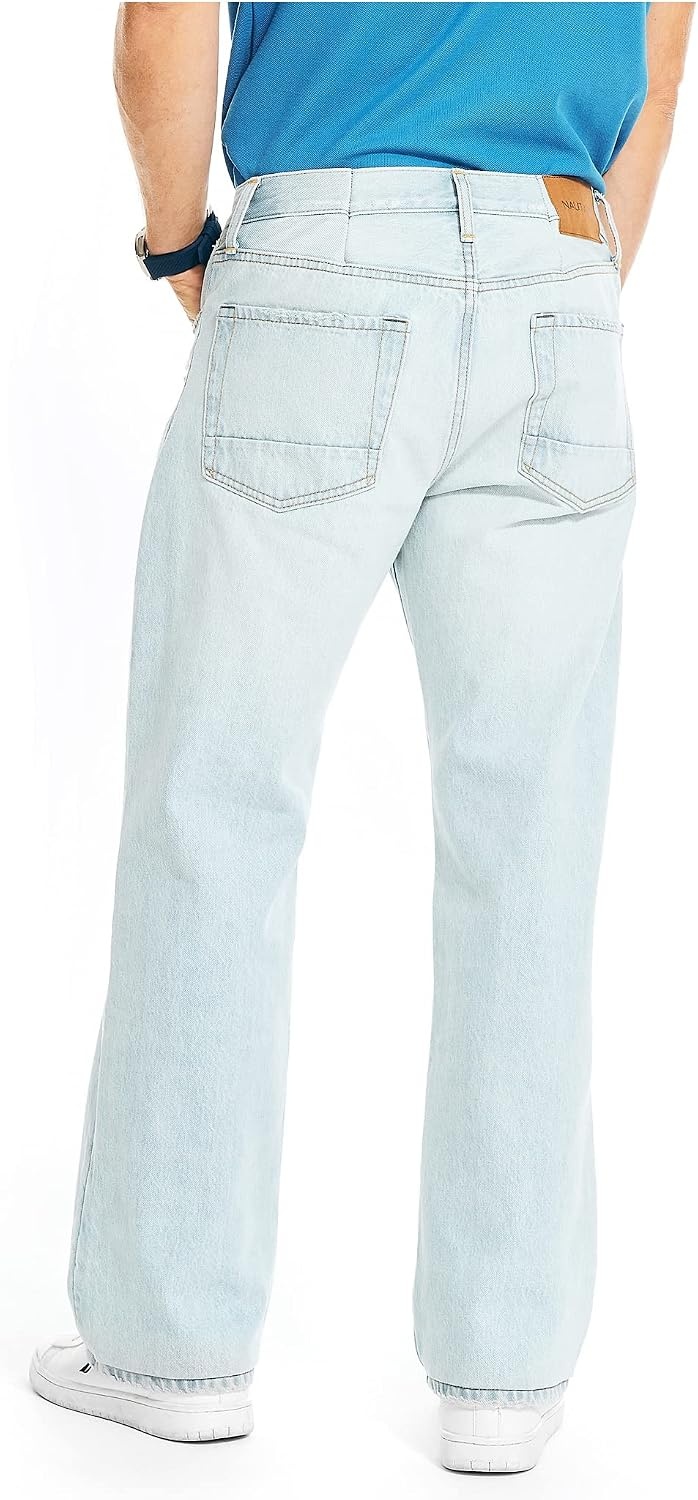 image:imageNautica Mens Relaxed Fit Denim JeansOcean Shallows Wash