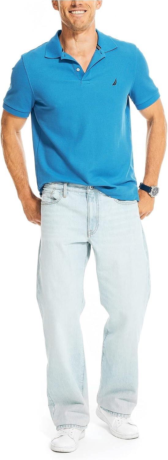 image:imageNautica Mens Relaxed Fit Denim JeansOcean Shallows Wash