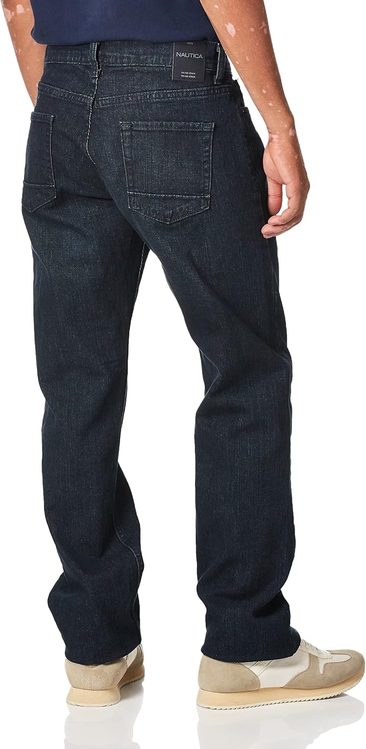 image:imageNautica Mens Relaxed Fit Denim JeansPure Adriatic Sea Wash