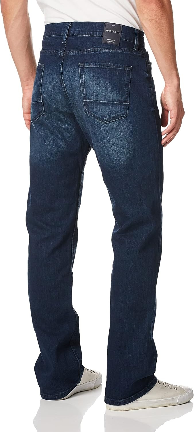 image:imageNautica Mens Relaxed Fit Denim JeansPure Deep Bay Wash