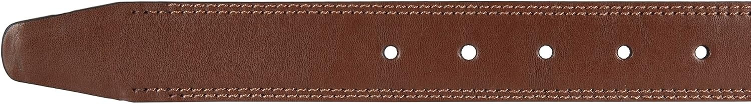 image:imageNautica Mens Reversible Leather Belt 2in1 Classic Everyday Business Work Dress Casual Metal BuckleDouble Stitch BlackBrown