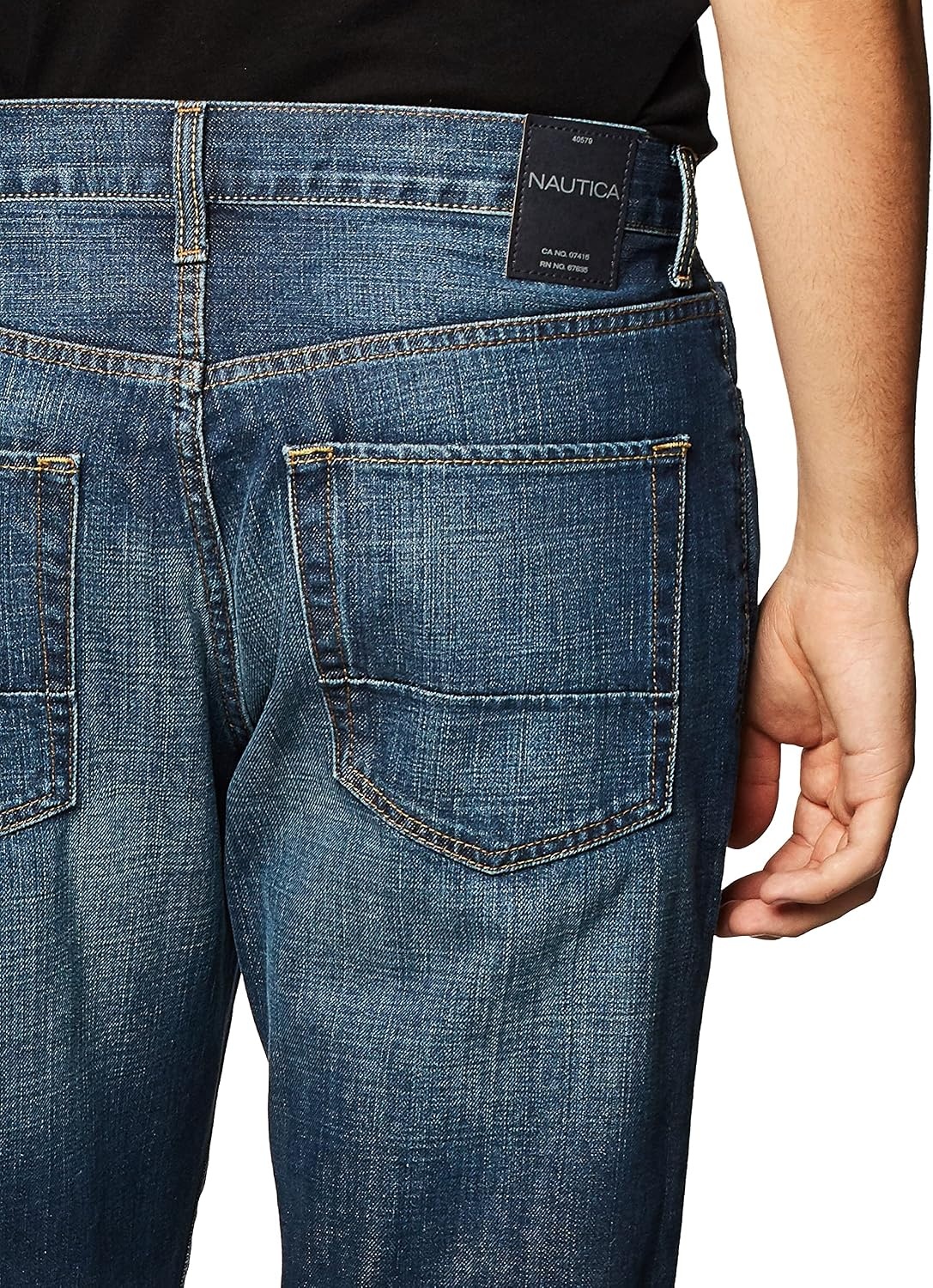 image:imageNautica Mens Rlxd Lt HatchGlacier Blue Wash