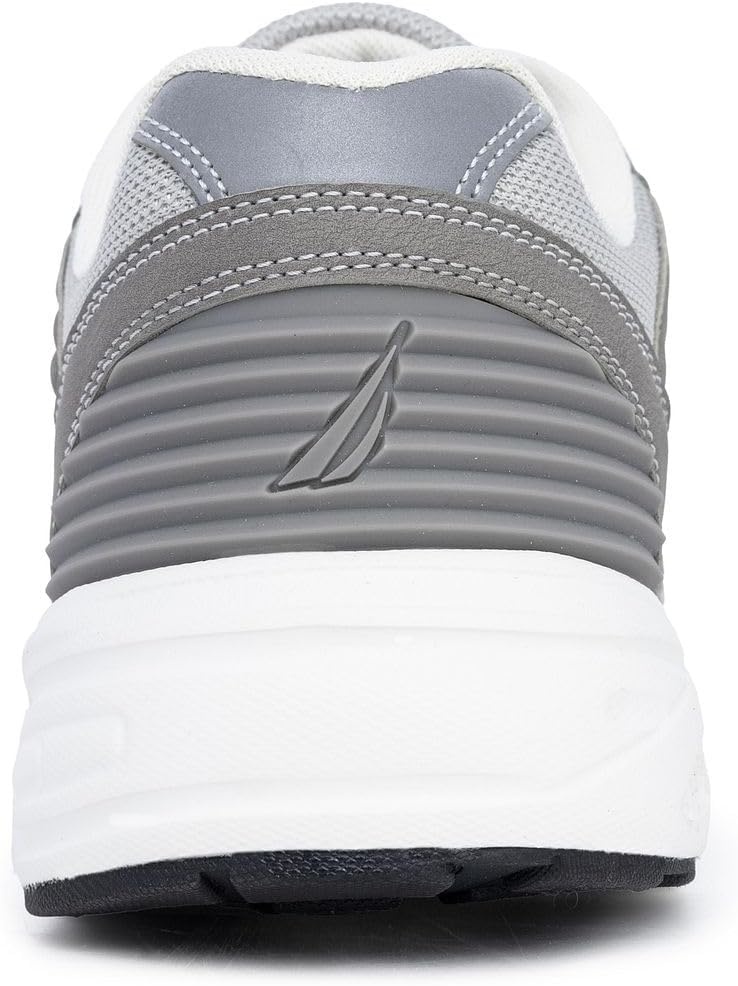 image:imageNautica Mens Running Sneakers Sport Fashion LaceUp Athletic Soft Shoes for Gym Tennis Men Cushioned Breathable Lightweight amp ComfortableGrey Tonalresh