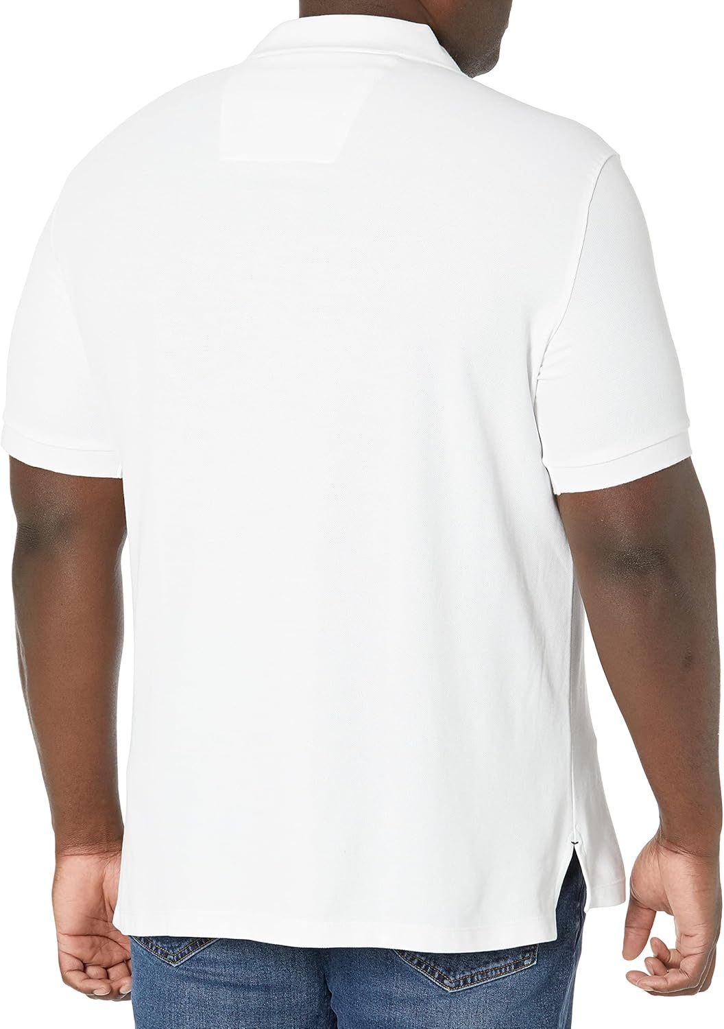 image:imageNautica Mens Short Sleeve Solid Deck Polo Shirt ShirtBright White
