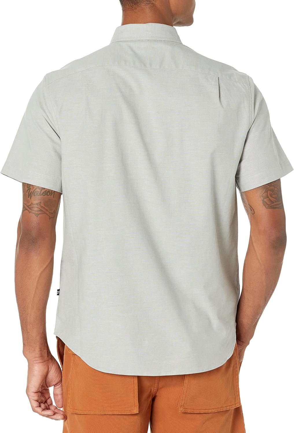 image:imageNautica Mens ShortSleeve Oxford ShirtSeaspray