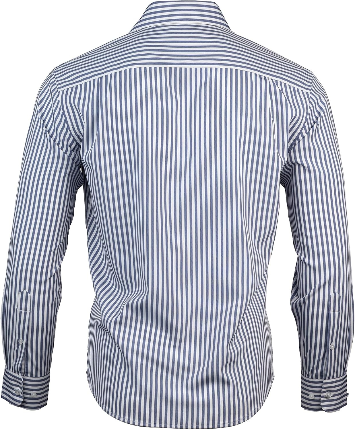 image:imageNautica Mens Slim FitWhite and Navy Stripes