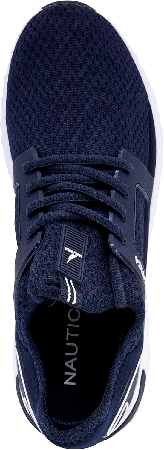 image:imageNautica Mens Sneakers Athletic Comfortable Casual LaceUp Fashion Walking ShoesNavy White Aron