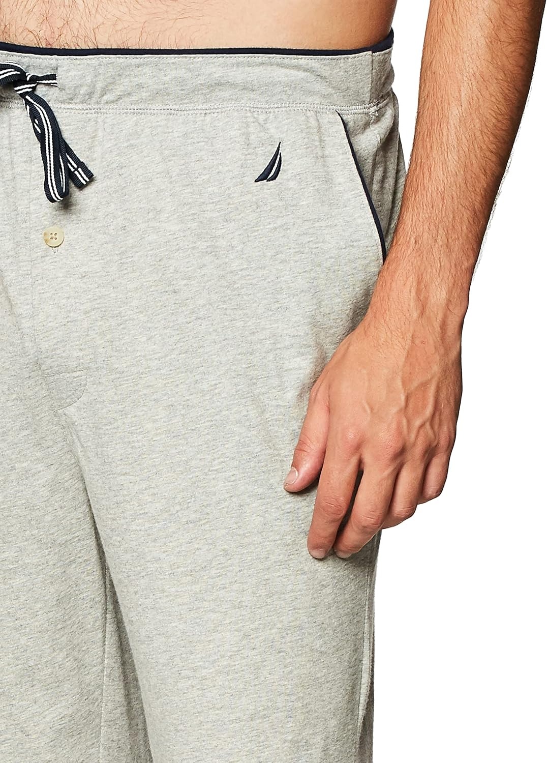 image:imageNautica Mens Soft Knit Sleep Lounge PantGrey Heather