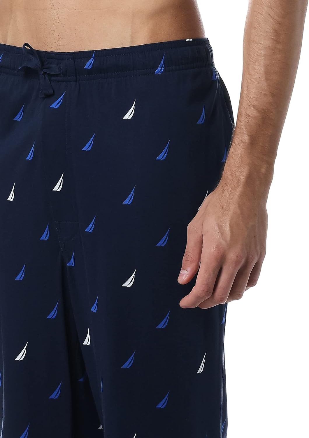 image:imageNautica Mens Soft Knit Sleep Lounge PantNavy Logo