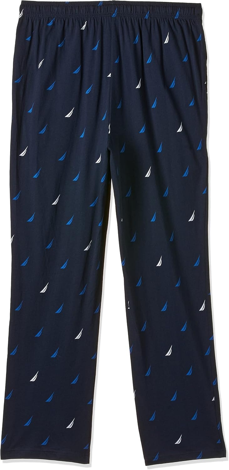 image:imageNautica Mens Soft Knit Sleep Lounge PantNavy Logo
