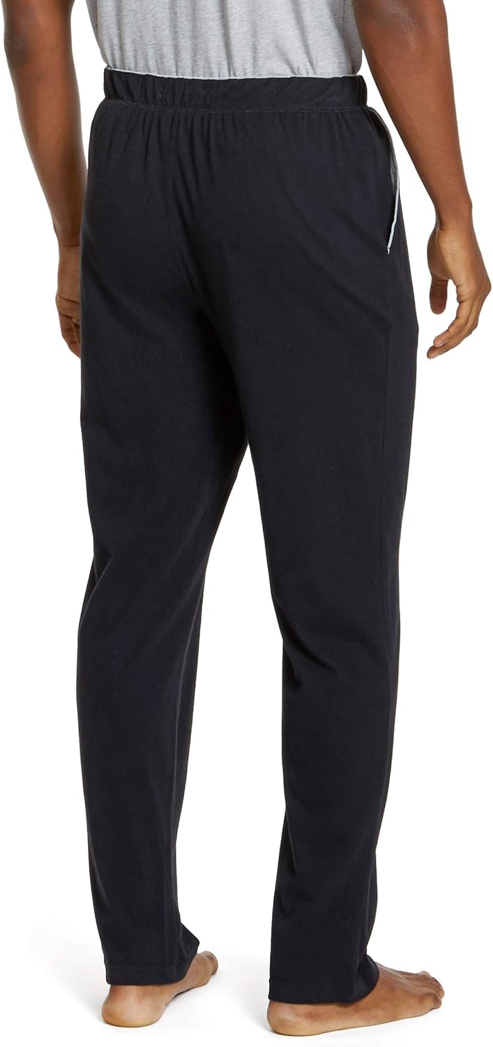 image:imageNautica Mens Soft Knit Sleep Lounge PantTrue Black