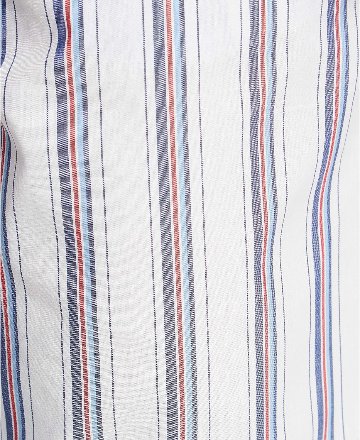 image:imageNautica Mens Soft Woven 100 Cotton Elastic Waistband Sleep Pajama PantBright White