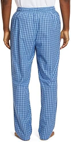 image:imageNautica Mens Soft Woven 100 Cotton Elastic Waistband Sleep Pajama PantFrench Blue