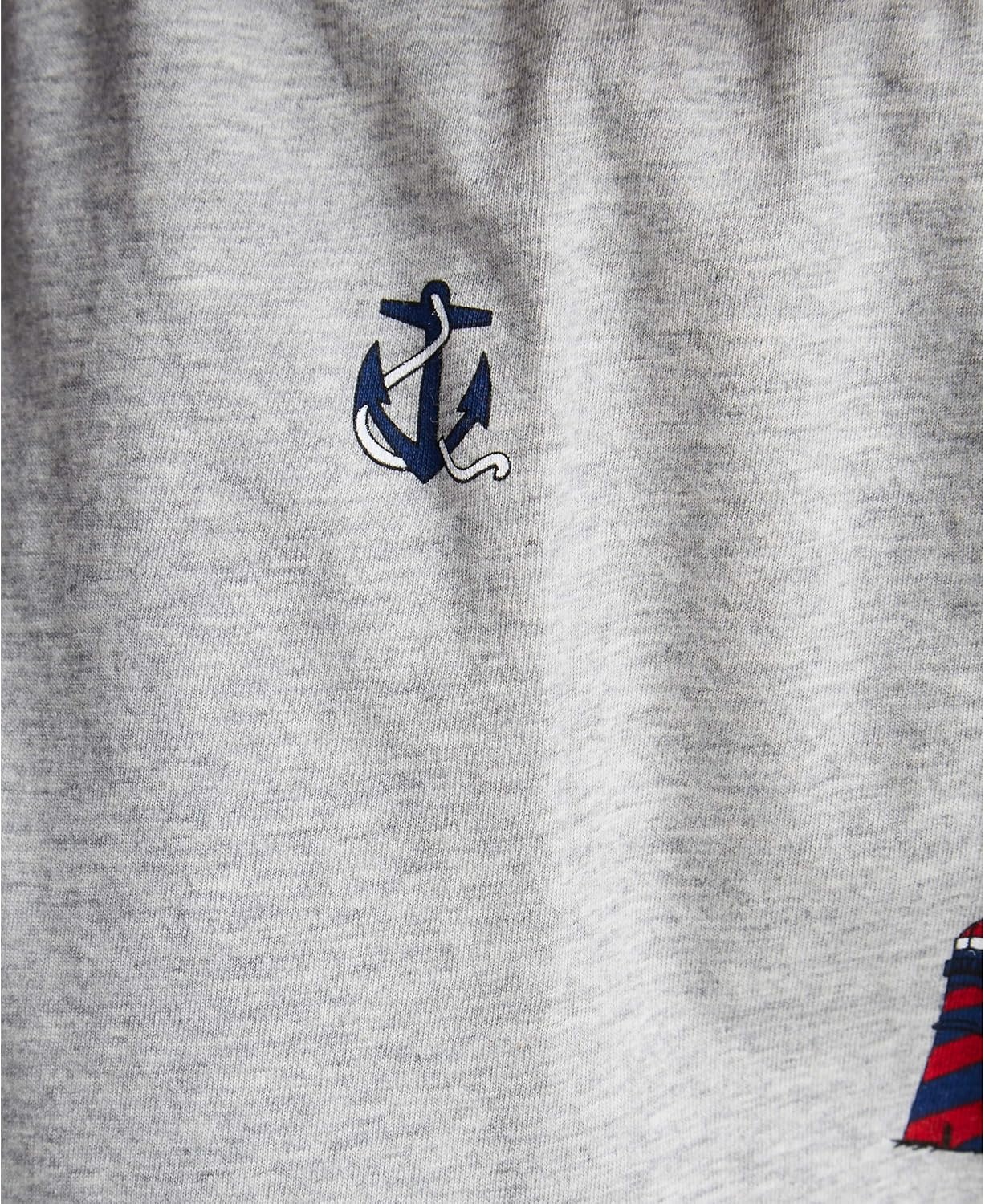 image:imageNautica Mens Soft Woven 100 Cotton Elastic Waistband Sleep Pajama PantGrey Heather