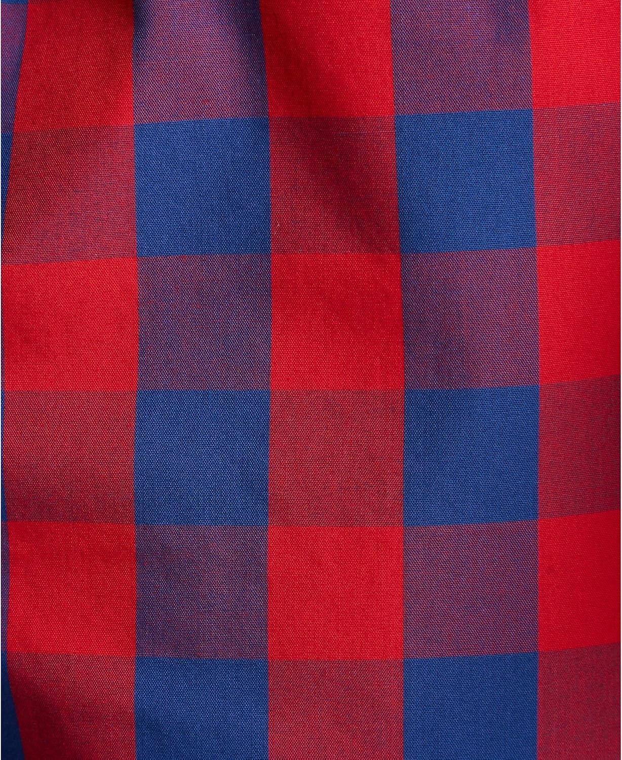 image:imageNautica Mens Soft Woven 100 Cotton Elastic Waistband Sleep Pajama ShortNautica Red